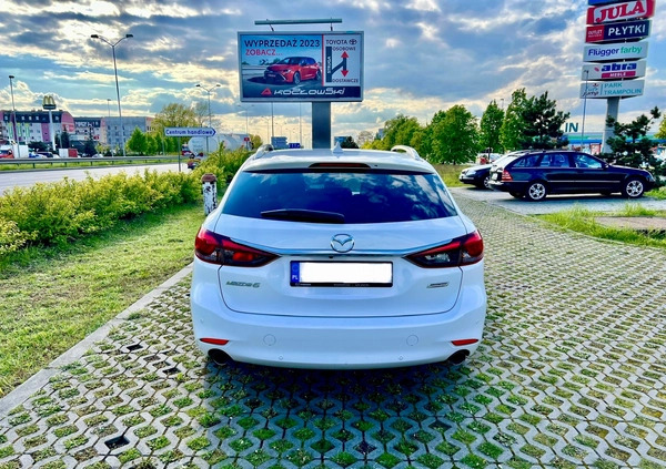 Mazda 6 cena 84900 przebieg: 45185, rok produkcji 2018 z Szczecin małe 46